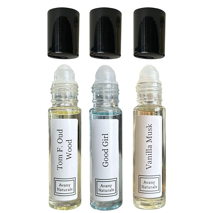 3 Pc Womens Gift Set, Fragrance Oil For Women, Roll On Body Oil, Perfume Samples, Fragrance Oil, Gift For Her, Perfume Oil Sampler, Gift Box (Tranquil)