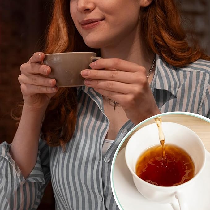 Tea4u Lime Green Tea - Smooth Blend of Lime Flavor - Hand Picked Leaves - Keeps You Hydrated with Refreshing Aroma - 25 Teabags