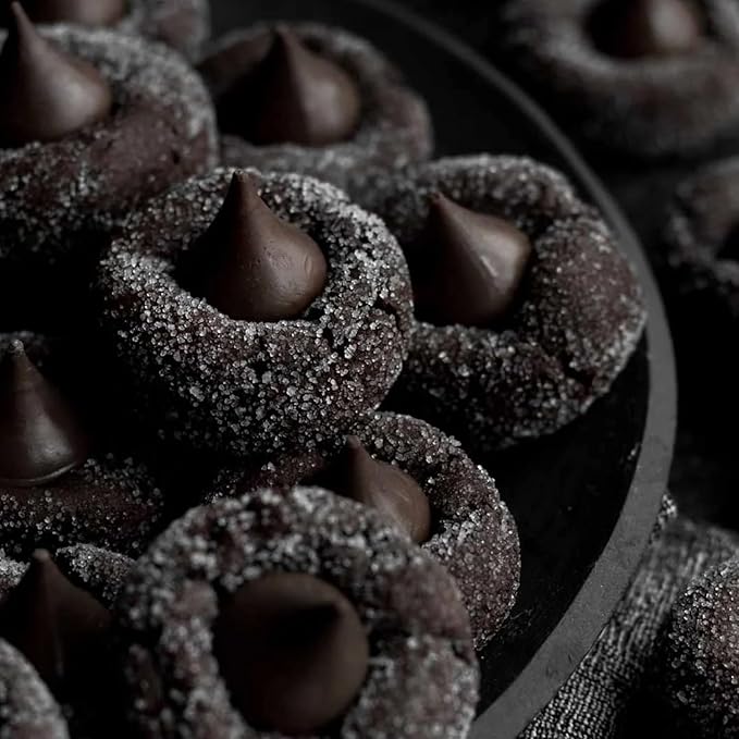 Dark Chocolate Kisses, 3lb Pack of Dark Chocolate Individually Wrapped, Ideal Purple Candy Bulk for Parties and Gatherings, Perfect Kisses Chocolate for Candy Buffets, Gift Baskets, and Sweet Treats