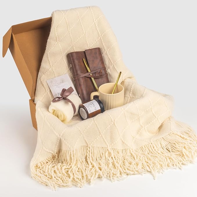 Self Care Gifts for Women, Get Well Soon Gifts Basket, Sympathy Gift Baskets,Care Package,After Surgery Feel Better Thinking of You Sending Hugs Gifts Idea for Mom Her Best Friends Sister