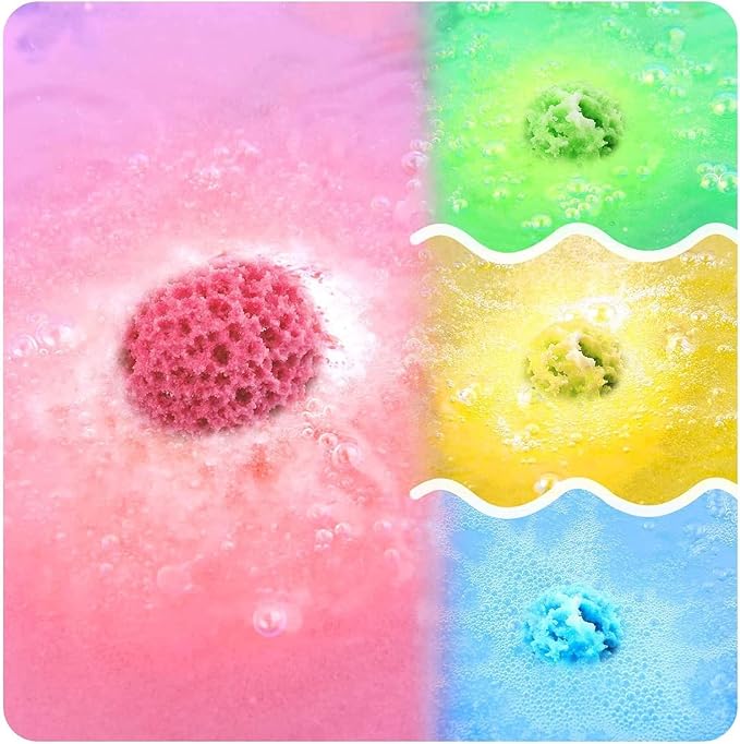 Bath Bombs for Women Relaxing Gifts Set 12 Handmade Organic Bath Bombs Amazing Present for Her, Wife, Girlfriend, Mother