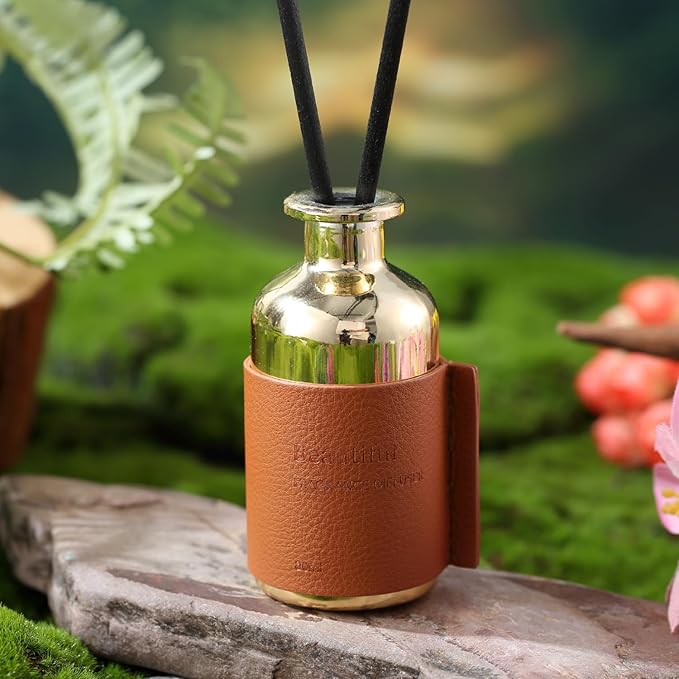 Reed Diffuser Set, Pretty Valley Home Diffuser 80Ml / 2.7 fl OZ Gift Box - Includes Reed Diffuser Sticks, Long Lasting Fragrance Oil and Glass Bottle for Office Living Room Decor (Beautiful)