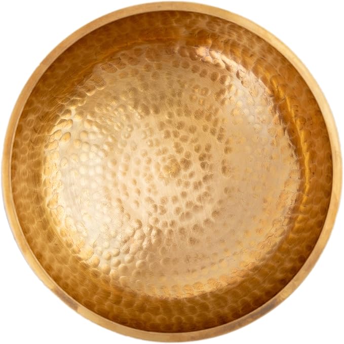 Tibetan Singing Bowl Set - Easy To Play for Beginners - Authentic Handcrafted Mindfulness Meditation Holistic Sound 7 Chakra Healing Gift by Himalayan Bazaar (6")