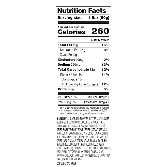 PROBAR - GO Energy Bars - Mixed Berry - Gluten-Free, Non-GMO, Whole-Food Ingredient Snack Bars (12 Count)