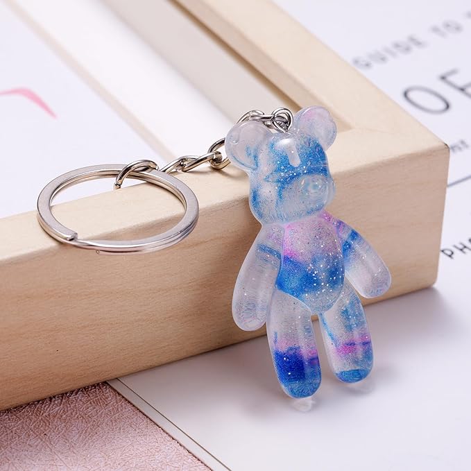 Pocket Bear Hug, Anxiety Relief Gifts for Women Men, Mental Health Positivity Gifts for Anxious Friend, Thinking of You Gift, Comforting Gift for Son Daughter Back to School, Light Blue