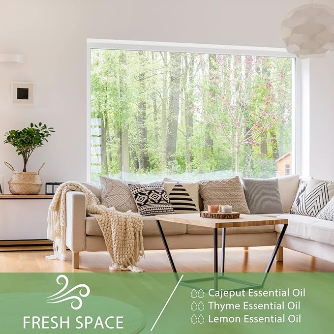 Thyme 3.38fl.oz Essential Oil, PHATOIL Aromatherapy Essential Oils for Diffuser, Humidifier, Perfect for DIY Soap, Candle, Bath Bombs Making(100ml)