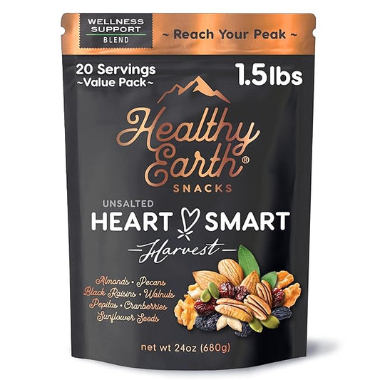 Mixed Nuts Unsalted | Trail Mix | Trail Mix without Peanuts | Sugar Free | Gourmet, Protein, Gluten Free, No Preservatives, High Fiber Snacks (Wellness Support)