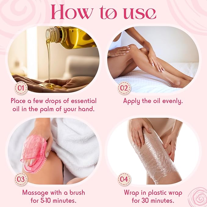 2 Pcs Meridian Massage Brush Magnetic Full Body Meridian Brush Beauty Salon Massage Tools for Full Body SPA Massager Relaxation(Pink)