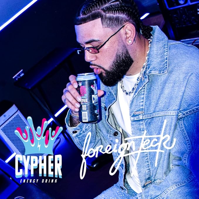 Cypher Sugar Free Energy Drink, Tropical Life – Non-Carbonated & Low Calorie Juice Energy Drink for Lasting Stamina & Focus with 260mg Caffeine, 3g Whey Protein, & 5 Amino Acids (12) 16oz Cans