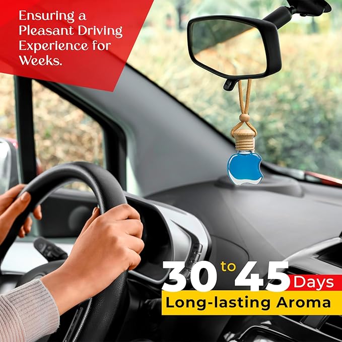 Kabod Invicto Car Air Freshener for Men | Hanging Essential Oil Diffuser | Strong Invictus-Inspired Scent | 10 ml | Lasts Up to 45 Days | Odor Eliminator