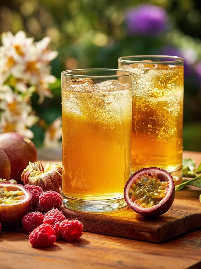 TeeLux Pomegranate Raspberry Strawberry Green Tea, Fruit Flavored Green Tea, Berry Aroma & Crisp Taste, Hot & Iced Tea, 100 Count