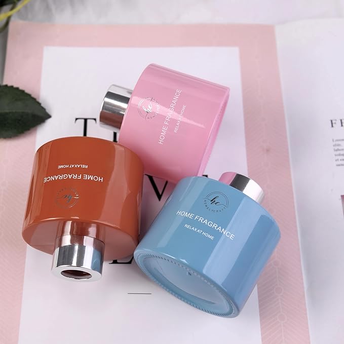 Reed Diffuser Set β 3.38 fl oz (120ml) | Premium Clean Oil Scent Diffuser with Blue Gardenia Fragrance | Elegant Home DΓ©cor for Living Spaces, Holidays, Weddings & Hotel Collection.