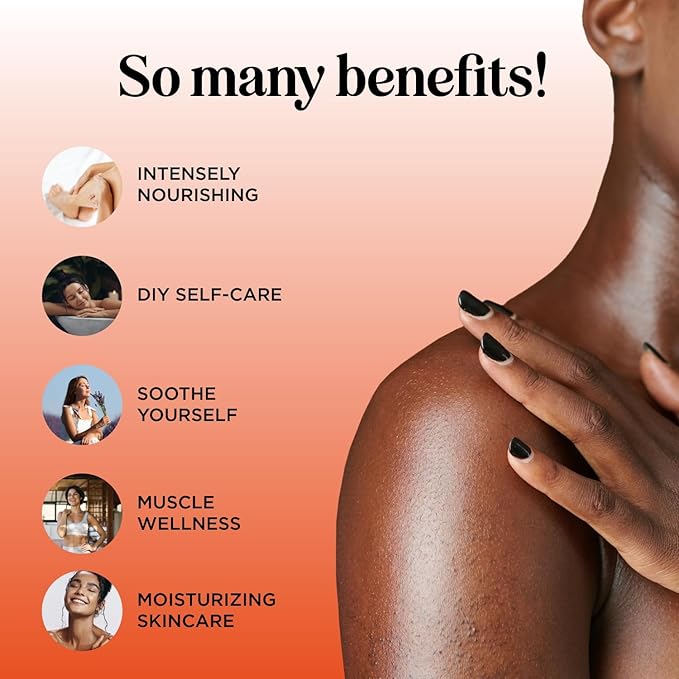 Arnica Massage Oil for Muscle Relaxing - Comforting Sore Muscle Massage Oil for Full Body Relief with Soothing Chamomile Lavender Peppermint & Rosemary Essential Oils - Vegan & Non GMO (8 Fl Oz)