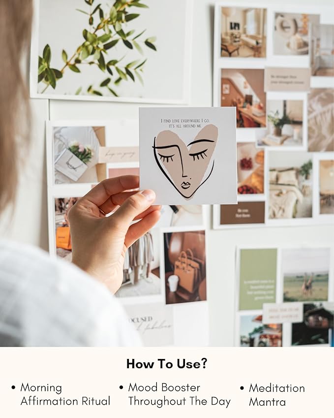 Lamare Positive Affirmation Cards for Women – Daily Affirmations of Positive Quotes and Mindfulness Cards, Inspirational Spiritual Gifts