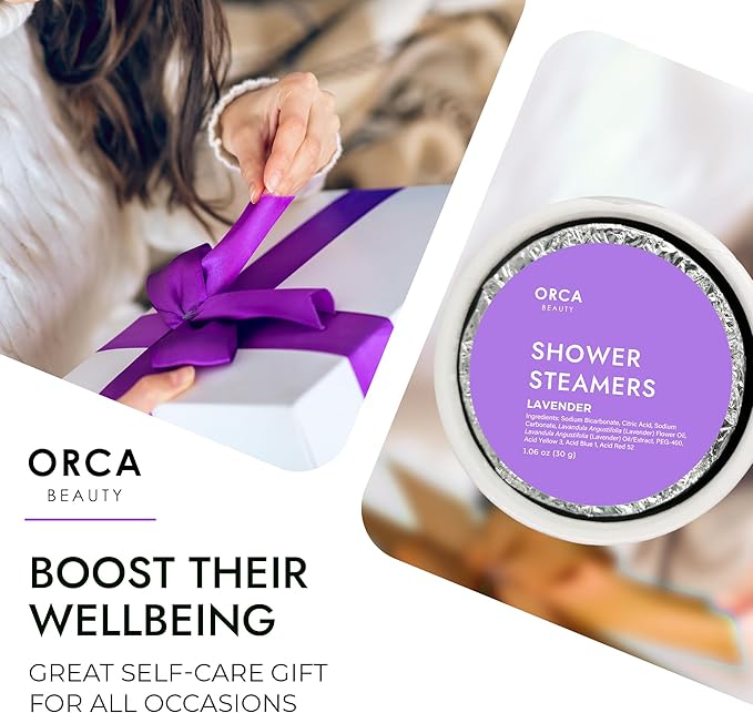 Shower Steamers Aromatherapy - Relaxation Gifts for Women, Shower Bombs, Unique Spa Gifts Shower Tablets, Shower Steamer Aromatherapy for Women & Men (Relax 18PC)