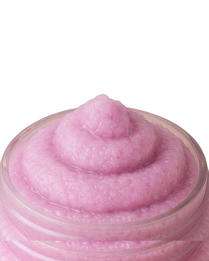 Exfoliating Sugar Scrub - Fruit Scented Exfoliating Body Scrub - Moisturizing Natural Face and Body Polish with Essential Oils - Gentle for Sensitive Skin - Mixed Berries, 8oz