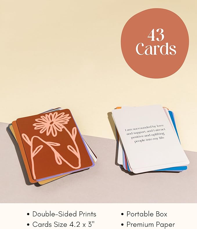 Lamare Positive Affirmation Cards for Women — Daily Affirmations for Women & Encouragement Cards, Motivational Gifts