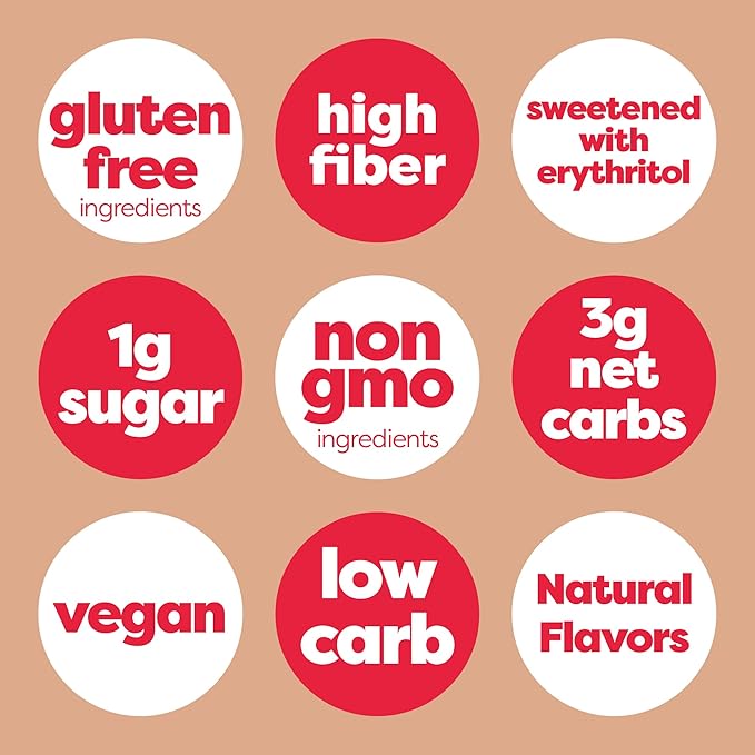 Kiss My Keto Sugar Free Gummies, Peach Rings 8-Pack – Satisfy Cravings while Staying in Ketosis – High Fiber, 3g Net Carbs, Non-GMO, Vegan, & No Gluten – Calorie-Friendly Vegan Candy