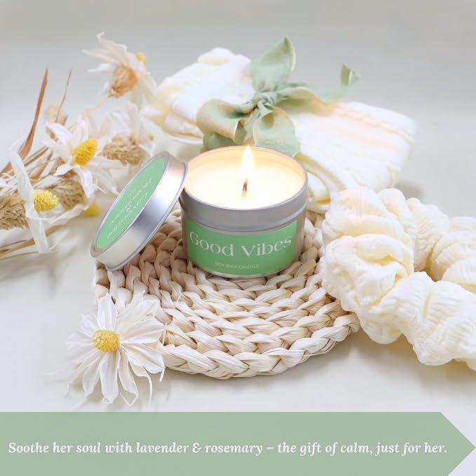 Self Care Gifts for Women – Best Friend Gift, Teen Girl Sister Gifts, Thinking of You, Get Well Soon Care Package, Spa Kit, Relaxation Gift Box, Feel Better Gift, Women’s Pampering Gift