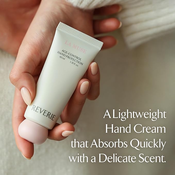 LA MUSE Age-Control Hand Protection | 3-Piece, Hand Cream Gift Set | Luxury Perfumed Hand Cream for Women | Shea Butter Nourishes & Protects Dry, Aging Hands | Fast-Absorbing & No Grease, Silky Finish