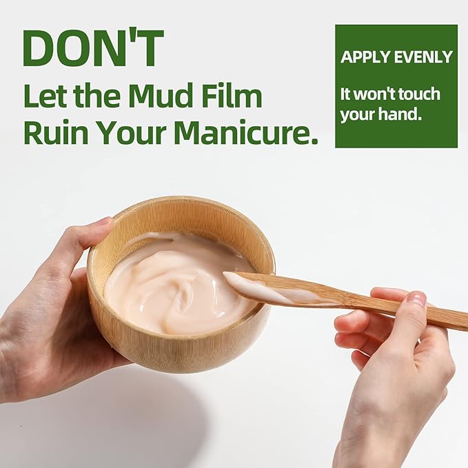 JPNK New Facial Mask Bowl Set, New DIY 6Pack DIY Clay Mask Mixing Kit (Brown)