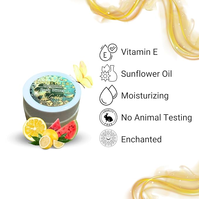 Good Luck Body Butter โ Whipped Shea Blend for Abundance, Success & Positive Energy โ Handmade Spiritual Moisturizer for Manifestation