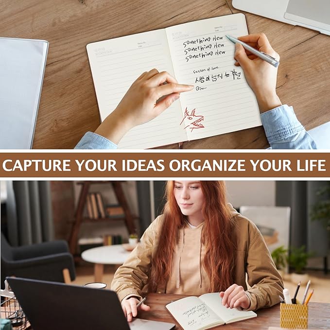 LBWCER Inspirational Motivational Gifts,Little Reminders Journal Notebook,Little Reminders Hardcover Notebook,Motivational Journal (KEEP CALM)