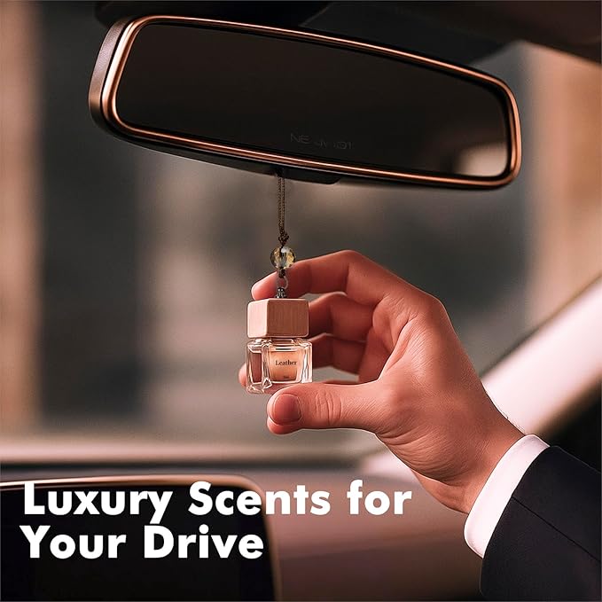 Night Ice Car Air Freshener for Men, Long Lasting Strong Car Perfume, Essential Oil Diffuser for Car, 2 Pack