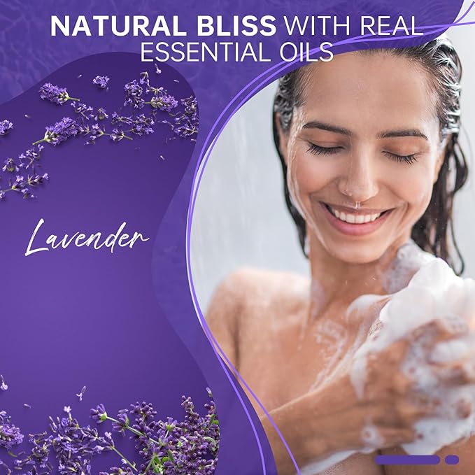 Shower Steamers Aromatherapy Birthday Day Gifts 8 Pcs Lavender - Shower Bombs with Essential Oils Bath Bombs Birthday Gifts for Women