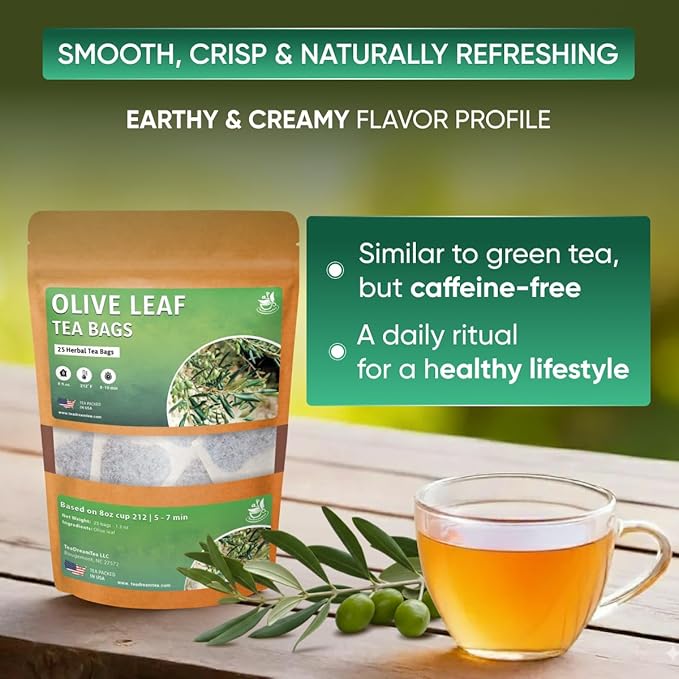 Lemongrass Tea Bags - 25 Bags (Premium Natural Pure Leaf Tea - 25 Count) Gluten-Free and Caffeine-Free Herbal tea for Relaxation, Wallness, Immune Support with Smooth Taste