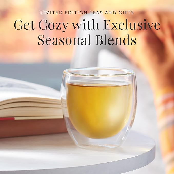 The Republic of Tea – Pumpkin Pie Chai Herbal Tea Tin, 36 Naturally Caffeine-Free Tea Bags