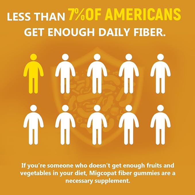 10G Fiber Gummies for Adults - Support Digestive Health - Fiber Supplement with 30 Billion CFU Probiotics Blend, ACV, Vitamin C, Inulin - No Sugar Added - Fruit Flavored - 180 Count