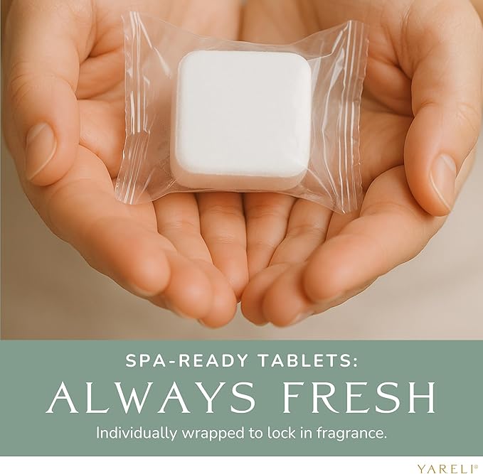 Yareli Shower Steamers for Sinus Relief, 12 Pack, for Women and Men - Aromatherapy and Self Care - Eucalyptus Mint