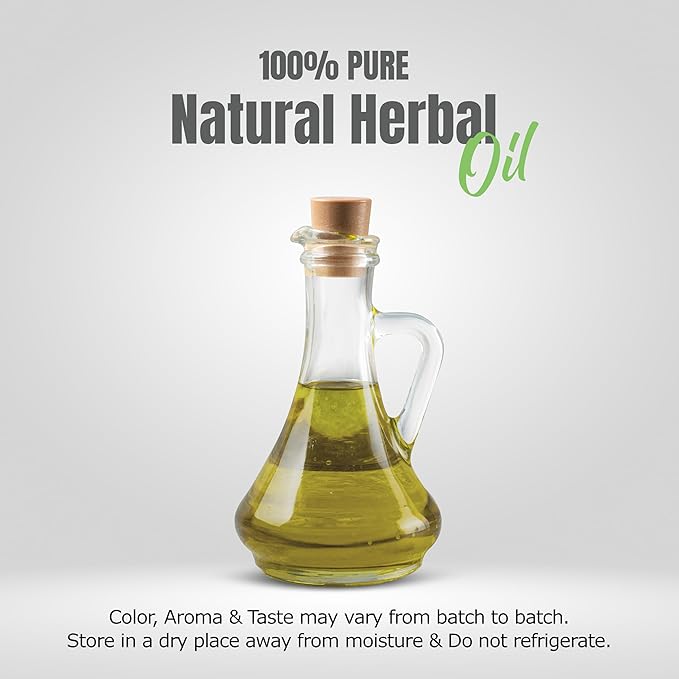 HerbsForever Maha Vishgarbha Oil Authentic Ayurvedic Massage Oil Supports Blood Circulation Improves Joint and Ligament Health Cold Pressed Premium Oil Non GMO, 7.1 fl oz