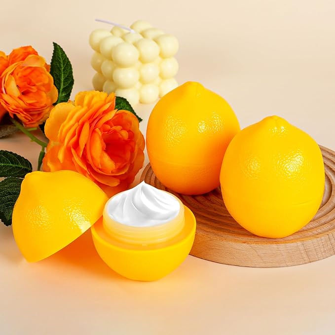 6 Pack Bulk Hand Cream Gifts Set, Moisturizing Hand Lotion for Dry Cracked Hands, Mom Gifts, Thank You Gifts, Bridal Shower Gifts, Birthday Gifts and Small Gifts for Women, 1.06 Oz (Lemon)