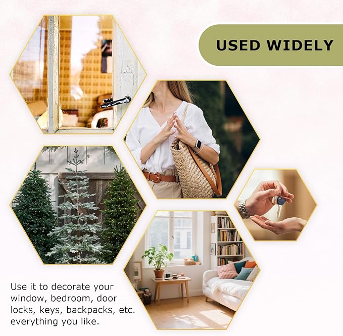 CASONA Purple Crystal Star Car Charm,Rearview Mirror Dangling Accessories,Boho Car Hanging Ornament with Moon Bead,Spiritual Purple Decor for Women