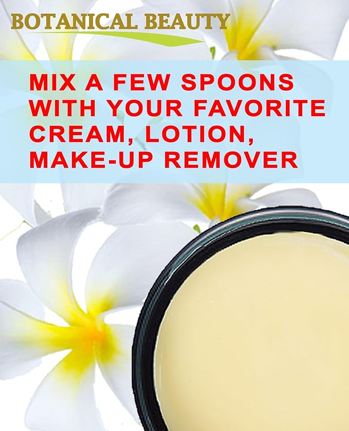 Botanical Beauty MONOI OIL BUTTER Pure Natural Virgin Unrefined RAW for FACE, SKIN, BODY, DAMAGED HAIR, NAILS (4 Fl Oz)