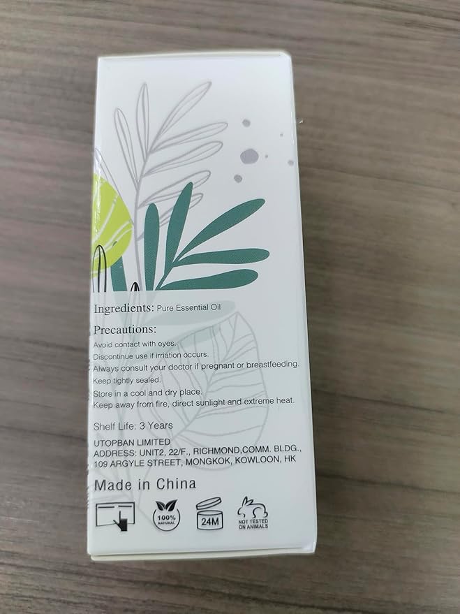 Lemon Eucalyptus 1.01fl.oz Essential Oil, PHATOIL Pure Aromatherapy Oils for Diffuser, Humidifier, Perfect for DIY Soap, Candle, Bath Bombs Making(30ml)