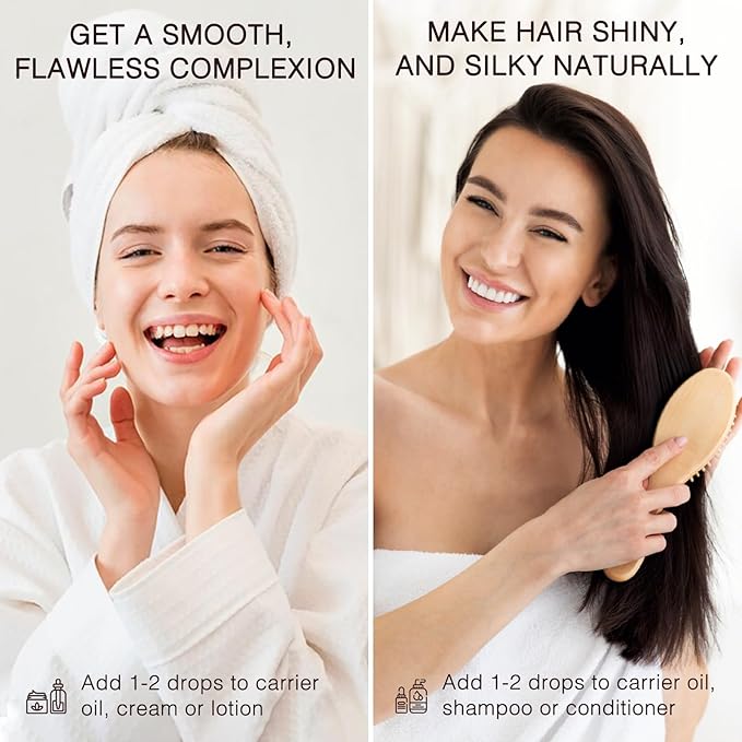 Lavender Essential Oil, Pure & Natural Lavender Oil 100ML, Premium Grade Essential Oils for Hair, Body, Skin, Aromatherapy Diffuser, Meditation, Massage, Home, Candle, Soap, Bath Bombs Making