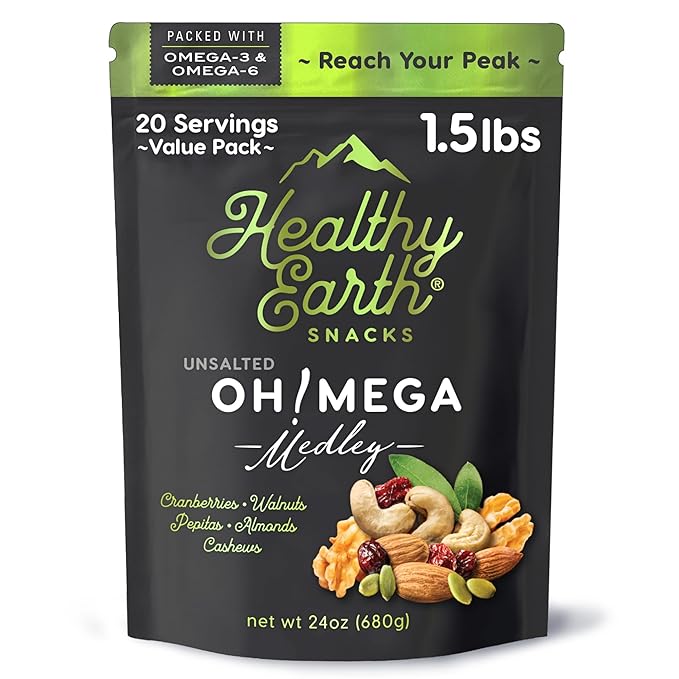 Mixed Nuts Unsalted | Trail Mix | Trail Mix without Peanuts | Sugar Free | Gourmet Protein, Gluten Free, No Preservatives, High Fiber (Omega-3 and Omega-6)