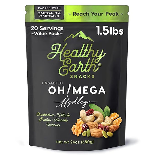 Mixed Nuts Unsalted | Trail Mix | Trail Mix without Peanuts | Sugar Free | Gourmet Protein, Gluten Free, No Preservatives, High Fiber (Omega-3 and Omega-6)