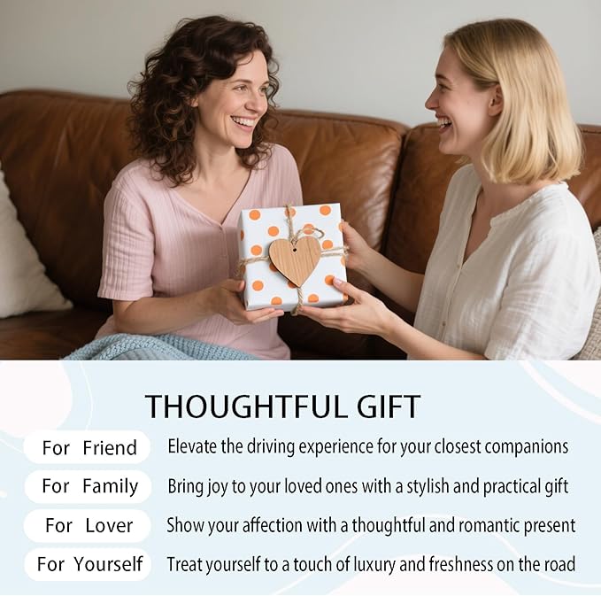 Coastal Car Decor,Sailboat Car Air Vent Freshener Clips,Crystal Blue Nautical Diffuser Charm for Women Sailor Seaman,Glitter Ocean Wave Decoration Gift