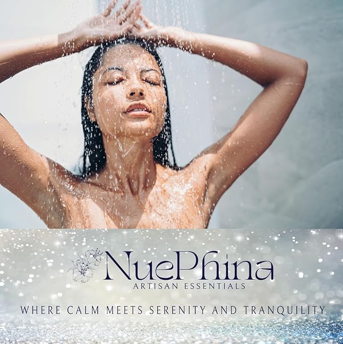 8 Lavender Shower Steamers, Natural Ingredients with Pure Essential Oils & Real Flowers. An Affordable Luxury Self-Care Gift for Men & Women, Create a Calm & Stress Relieving Spa-Like Therapy at Home.