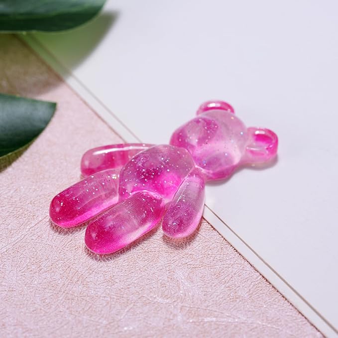 Pocket Bear Hug Anxiety Relief Gifts for Women Men Mental Health Positivity Gift Thinking of You Gifts Emotional Support Gift Comforting Present for Son Daughter Back to School Galaxy Pink