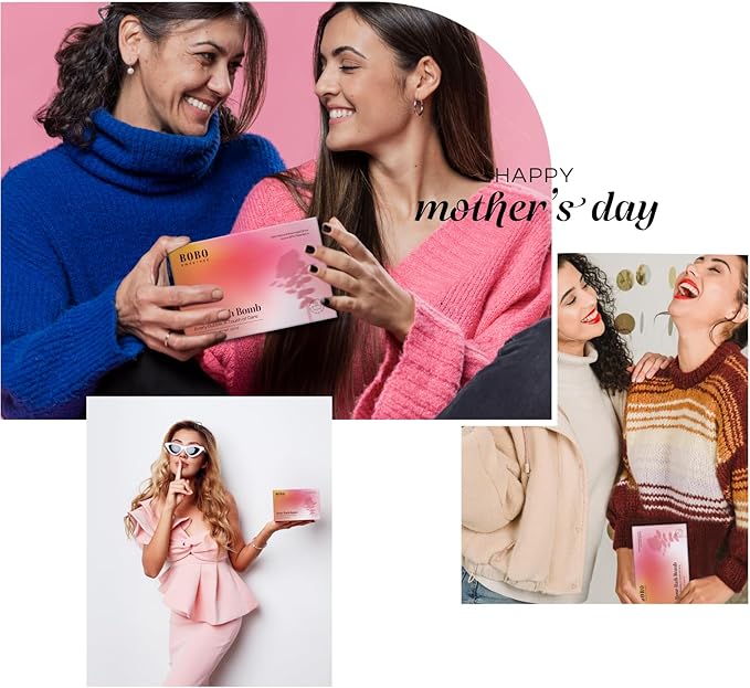 Bath Bombs for Women, Gift Set of 6 Fizzies Luxury Large Size with Real Flowers and Natural Organic Essential Oil, Self Care Gifts for Women, Mon, Daughter, Girlfriend, Kids,Pack of 6 (Rose)