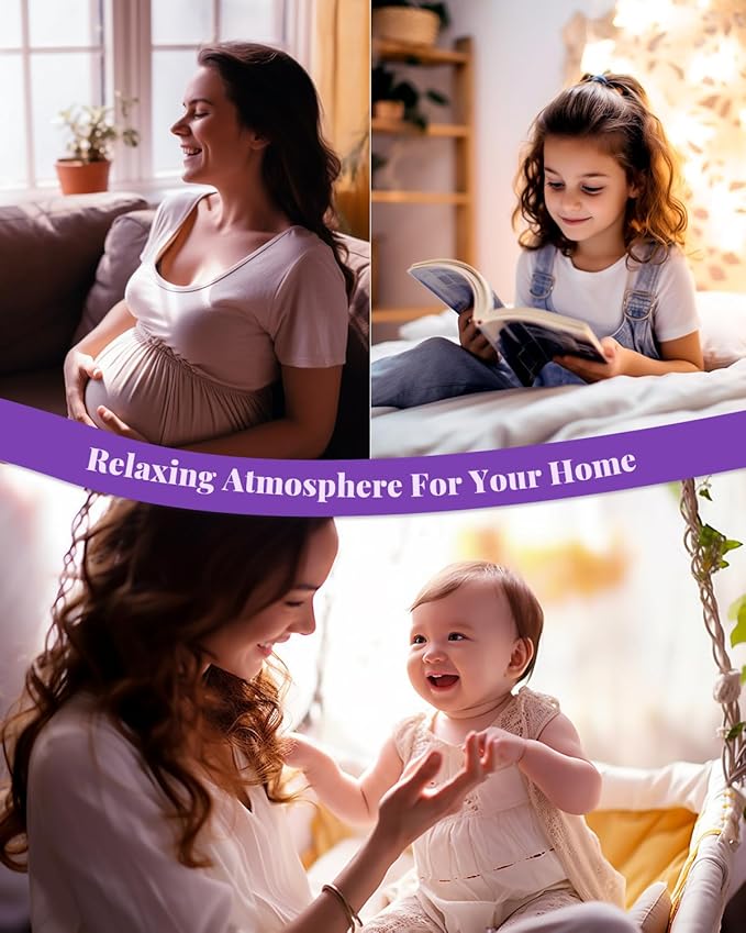 VTS Organic Essential Oils Set with Waterless Diffuser, Lavender & Roman Chamomile Essential Oil Aromatherapy Gift Set (1 fl.oz Lavender Oil & 1 fl.oz Chamomile Oil & Portable Diffuser)