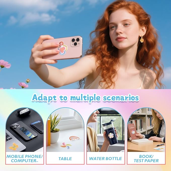 102 Pieces Calm Anxiety Sensory Stickers, 2 Different Surface Texture Styles, Breathing Mindfulness Textured Stickers for Office & Classroom Desks, Fidget Anxiety & Stress Relief for Adults & Teens