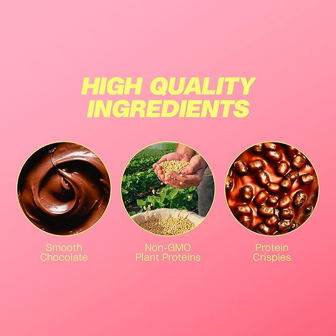 Misfits Vegan Protein Bars, Cookie Butter - Updated Recipe | Plant Based, Low Sugar & Carb, High Fiber Snacks | Pack of 12