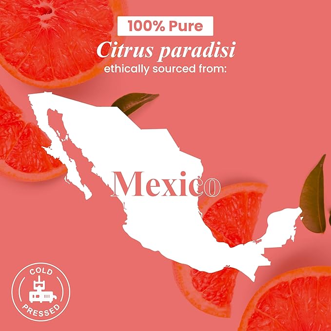 Handcraft Blends Grapefruit Essential Oil – 1 Fl Oz – 100% Pure and Natural – Premium Grade Essential Oil for Diffuser and Aromatherapy, Skin, Massage, Candle and Soap Making Fragrance