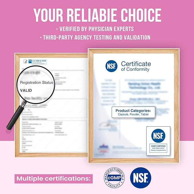 Venture Pal Calming Powdered Drink Mix, Magnesium Glycinate, Ashwagandha, L-Theanine,Vitamin D, Lions Mane, Sugar Free Magnesium Supplement Blend for Relax & Focus, Non GMO, Vegan, On The Go